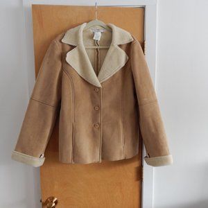 Faux Shearling Coat